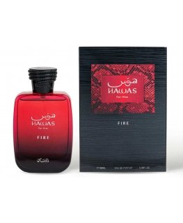 Rasasi Hawas Fire EDP perfumed water unisex, 100 ml