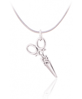 JVD Silver Pendant Scissors SVLP0367XH20000