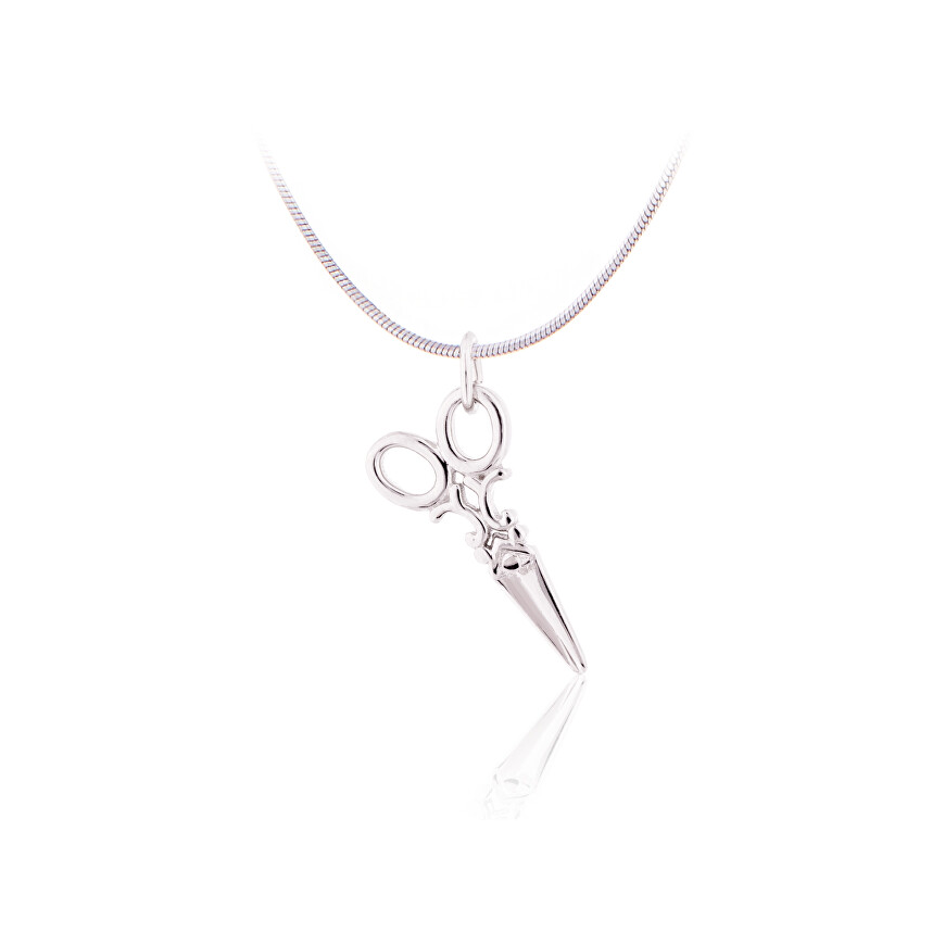 JVD Silver Pendant Scissors SVLP0367XH20000