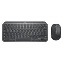Logitech 920-011054 клавиатура Мышь входит в комплектацию Офисная РЧ беспроводной + Bluetooth QWERTZ