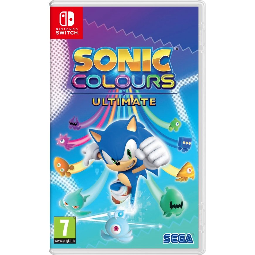 SEGA Sonic Colours Ultimate Vācu, Angļu