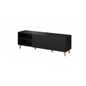 Cama RTV spinta PAFOS 150x42x52 Juoda matinė Cama RTV spinta PAFOS 150x42x52 Juoda matinė