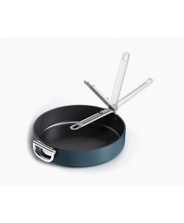 Joseph Joseph Space Folding Handle Ceramic Non-stick 30cm Blue Frying Pan
