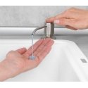 WENKO 54739100 soap dispenser 0.4 L Stainless steel, White WENKO 54739100 soap dispenser 0.4 L Stainless steel, White