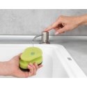 WENKO 54739100 soap dispenser 0.4 L Stainless steel, White WENKO 54739100 soap dispenser 0.4 L Stainless steel, White
