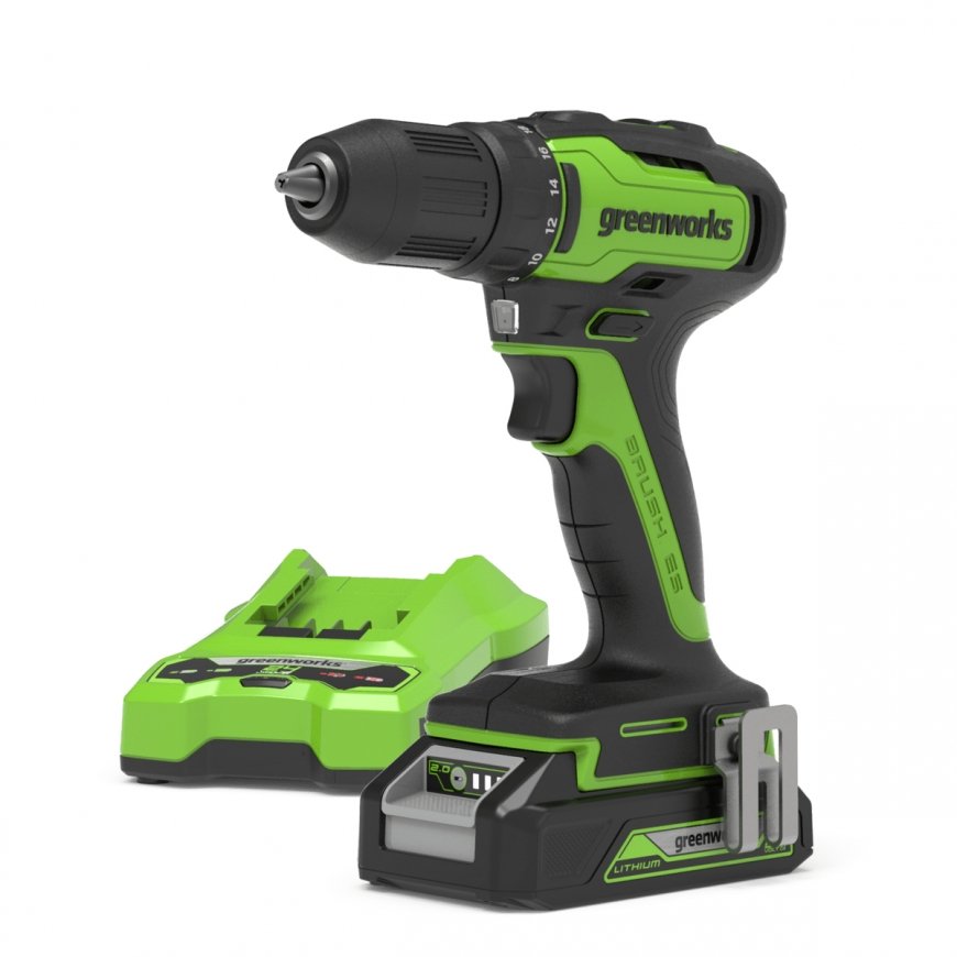 Greenworks 3704007UA elektriskais skrūvgriezis un trieciena