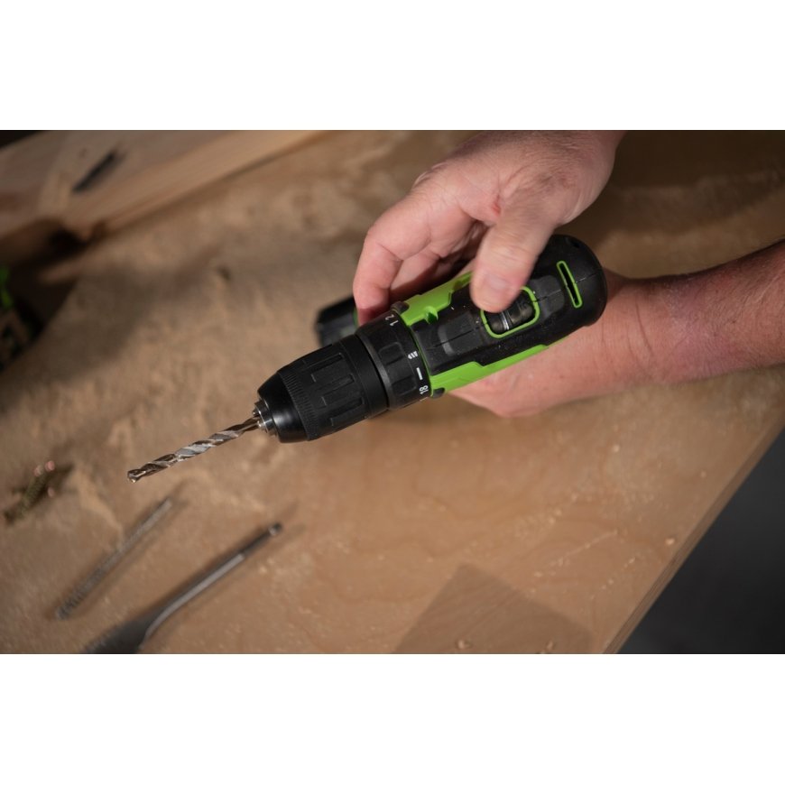 Greenworks 3704007UA шуруповёрт Черный, Зеленый – 4