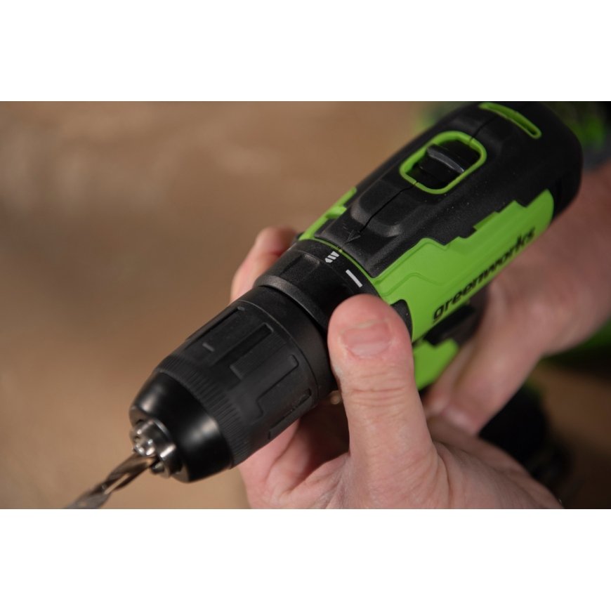 Greenworks 3704007UA elektrinis atsuktuvas arba smūginis įrankis Juoda, Žalia – 5