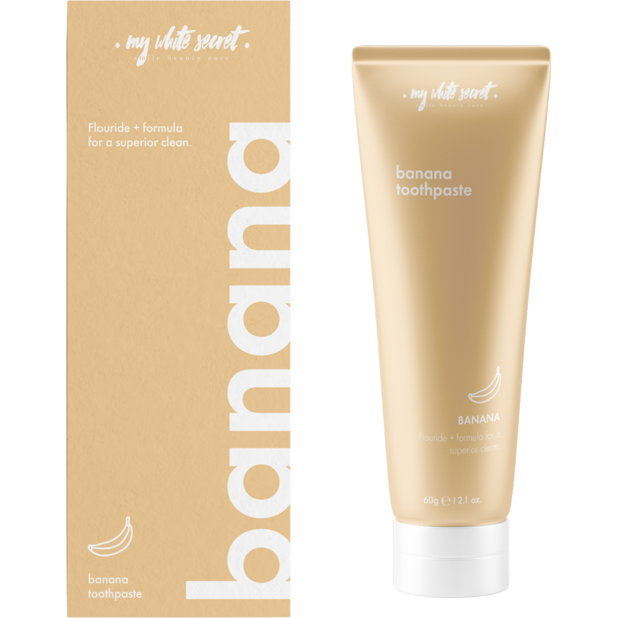 Banan Toothpaste - Zubní pasta příchuť banán