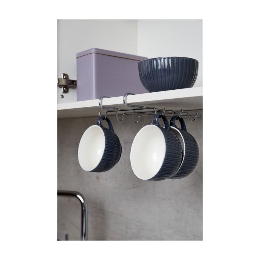 WENKO Cupboard fitting cup holder держатель для чашек Металлический Металл – 3
