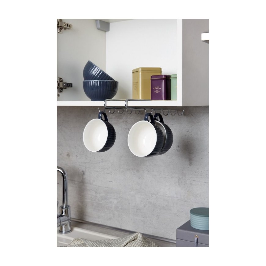 WENKO Cupboard fitting cup holder krūžu turētājs Metālisks Metāls – 4