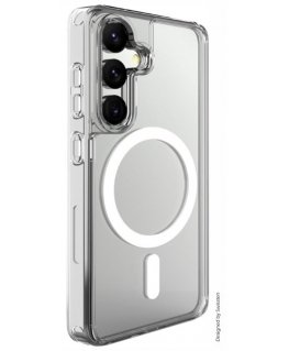 Swissten Clear Jelly MagStick Back Cace for Samsung Galaxy S25 5G