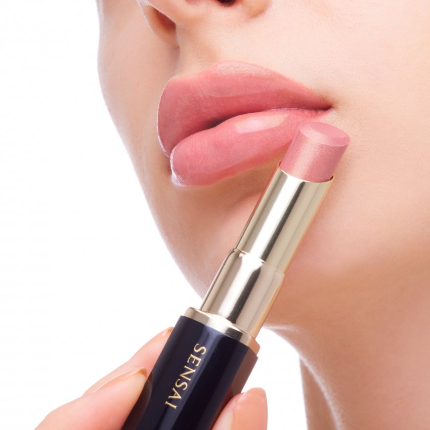 Sensai Lasting Plump Lipstick (refill) 3,8 g LP07 Rosy Nude Spīdums – 5