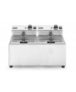 Hendi 207307 gruzdintuvė Dvigubas 16 L Autonominės 7000 W Sidabras