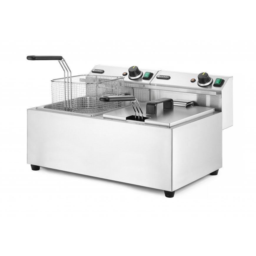 Hendi 207307 gruzdintuvė Dvigubas 16 L Autonominės 7000 W Sidabras – 3