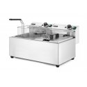 Hendi 207307 fritüür Kahekohaline 16 l Eraldiseisev 7000 W Hõbe Hendi 207307 fritüür Kahekohaline 16 l Eraldiseisev 7000 W Hõbe
