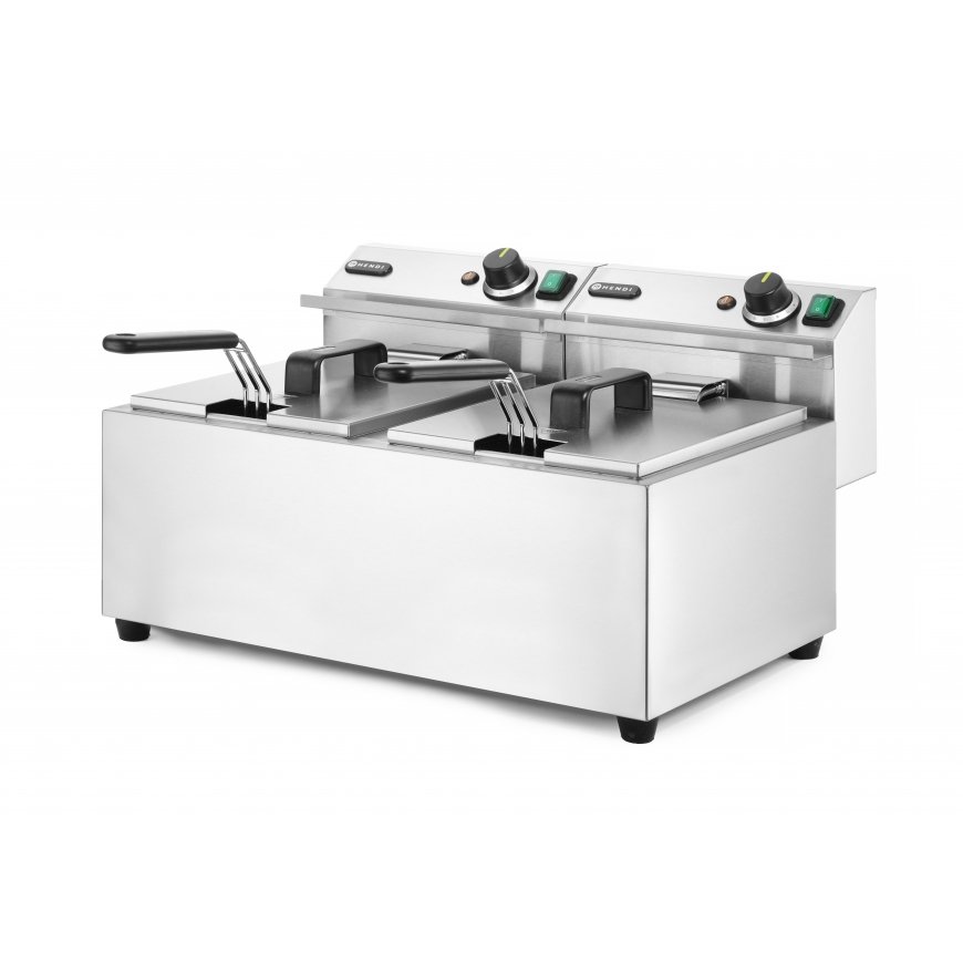 Hendi 207307 gruzdintuvė Dvigubas 16 L Autonominės 7000 W Sidabras – 4