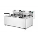 Hendi 207307 rasvakeitin Kaksois 16 L Erillinen 7000 W Hopea