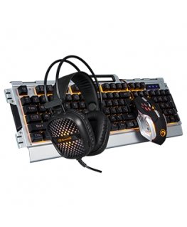 Marvo CM303 keyboard Mouse included Gaming USB Black, Silver