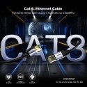 UNITEK C18149AGY03-10M сетевой кабель Черный Cat8 S/FTP (S-STP) UNITEK C18149AGY03-10M сетевой кабель Черный Cat8 S/FTP (S-STP)