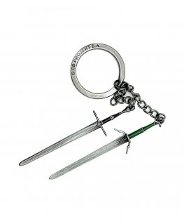 Cenega The Witcher 3 Geralt Two Swords Keychain