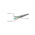 Gembird UTP Cat6 Patch cord, grey, 10 m