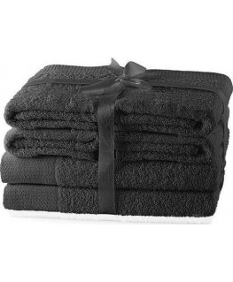 AmeliaHome Towel AH AMARI CHAR COMPL SET2*70x140+4*50x100