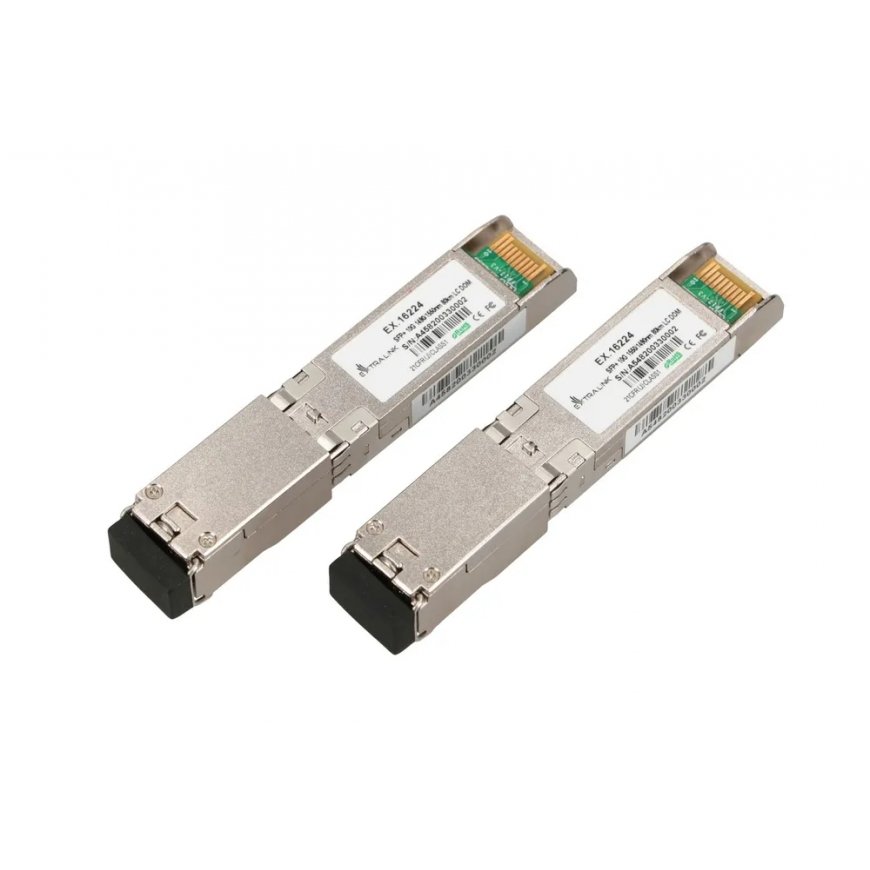 Extralink SFP WDM Module SFP+ 10G 10Gbps, 1490/1550nm, single mode, 80km, LC, pair