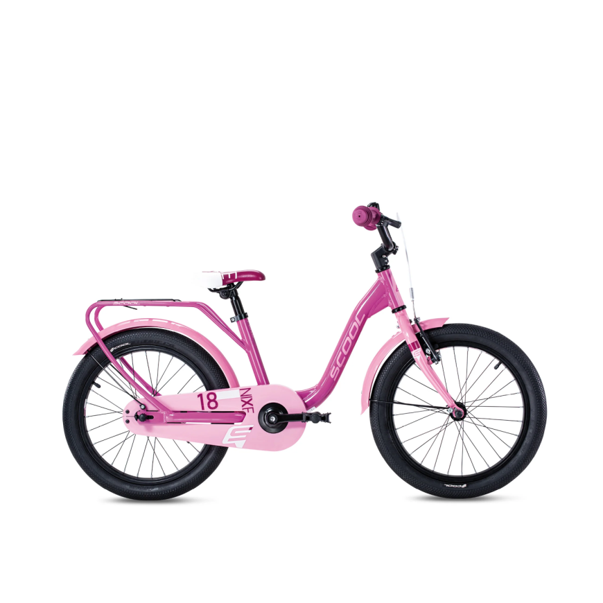 Children's bicycle S´COOL niXe, 18" pink