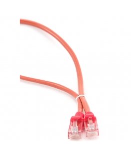 Gembird CAT5e UTP Patch cord, red, 0.25 m