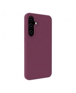 Samsung Galaxy S25 Premium Magnetic Soft Touch Silicone Case Maroon