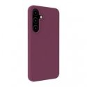 Samsung Galaxy S25 Premium Magnetic Soft Touch Silicone Case Maroon