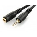 Gembird CCA-421S-5M audiokaabel 3.5mm Must Gembird CCA-421S-5M audiokaabel 3.5mm Must