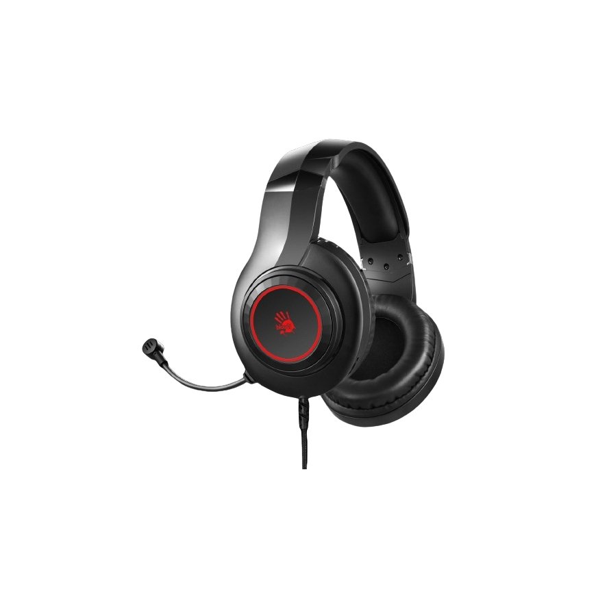 BLOODY G220 headphones/headset Wired Head-band Gaming USB Type-A Black, Red – 3