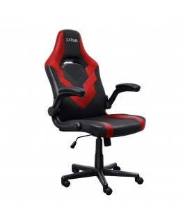 Trust GXT 703R RIYE Universāls spēļu krēsls Melns, Sarkans