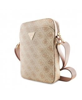 Guess PU 4G Triangle Logo Bag 8"
