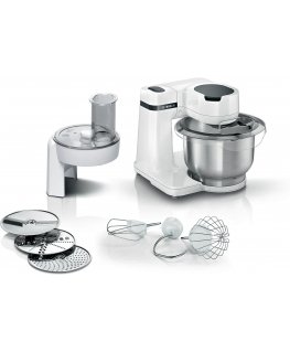 Bosch Serie 2 MUMS2EW01 pārtikas pārstrāde 700 W 3,8 L Nerūsējošs tērauds, Balts
