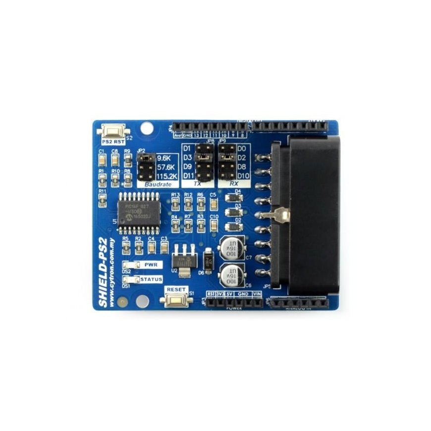 Cytron PS2 Shield - Arduino priedėlis – 2