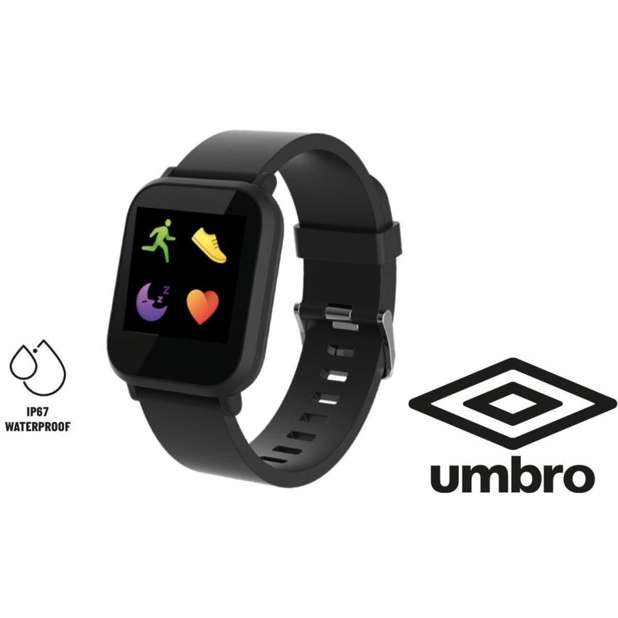 Activity bracelet Umbro Black 1.3" Rectangle – 4
