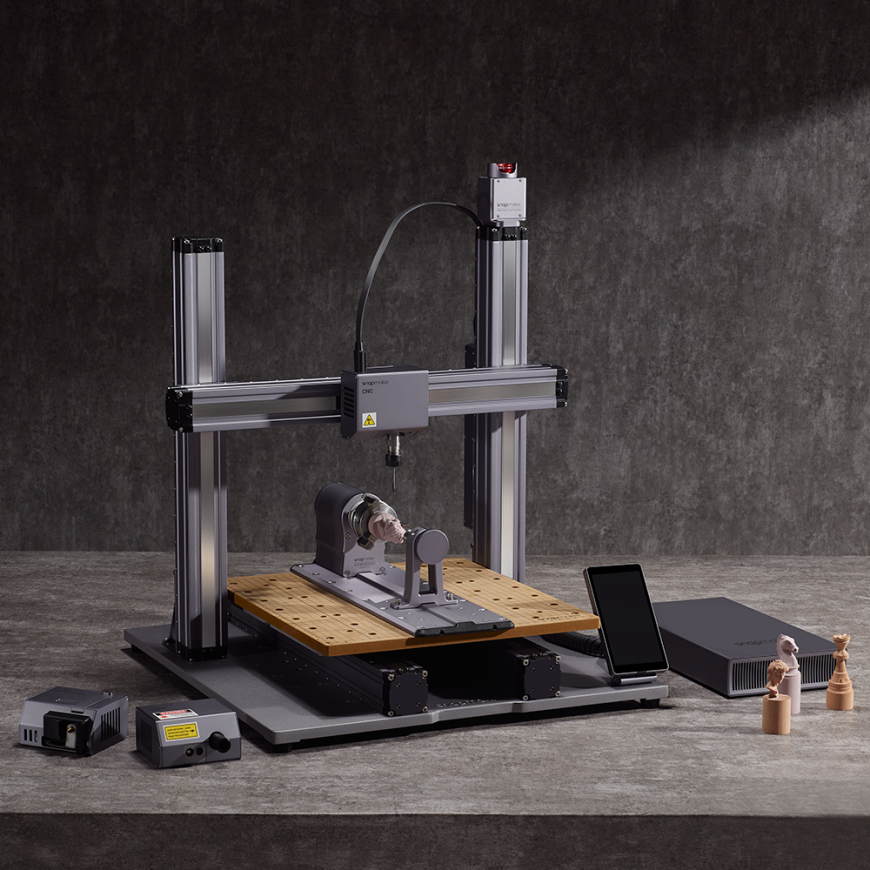 Rotary module for Snapmaker 2.0 A350T – 4