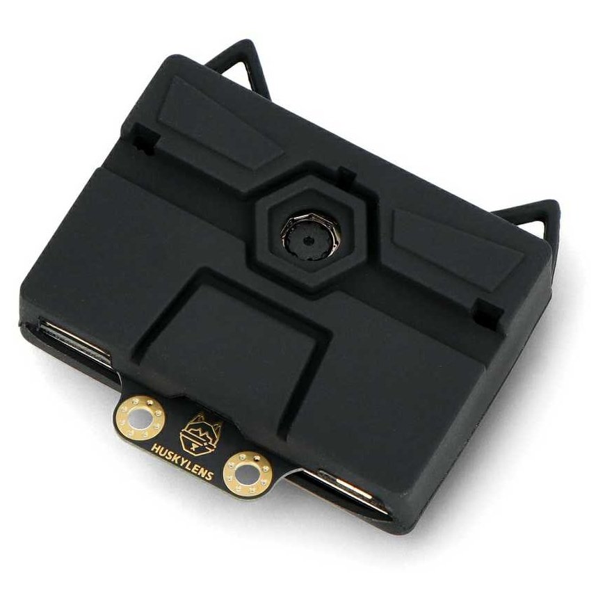Silikonikotelo HuskyLens Kendryte K210:lle - musta - DFRobot FIT0647