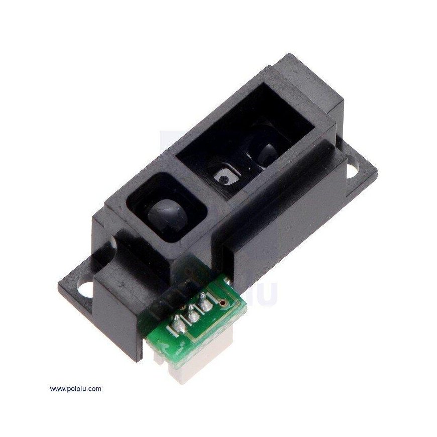 Sharp GP2Y0A51SK0F, analoginen 2-15 cm etäisyysanturi, Pololu 2450