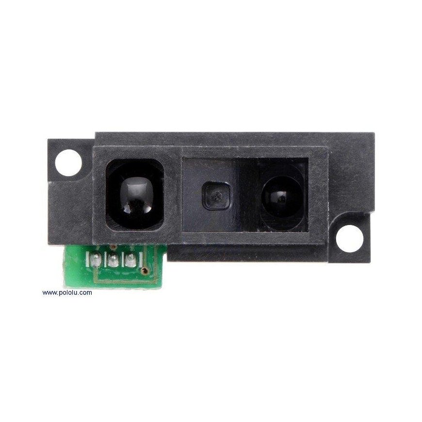 Sharp GP2Y0A51SK0F, analoginis 2-15cm atstumo jutiklis, Pololu 2450 – 3