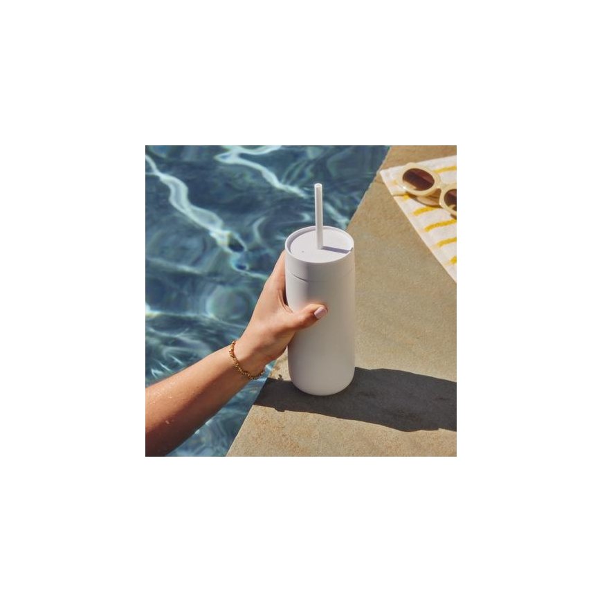 Fellow - Carter Cold Tumbler - Matte white - Insulated cup 473ml – 3