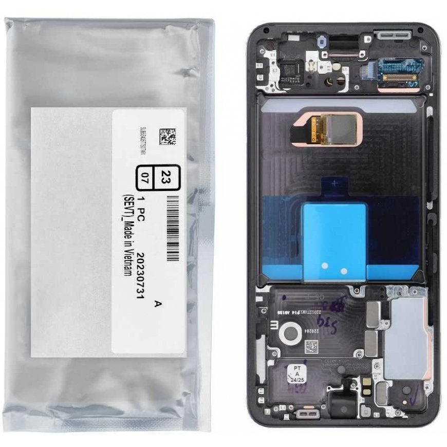 ServicePack LCD-näyttö SAMSUNG S22 S901 GH82-27520A musta – 4