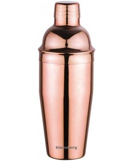 SHAKER BARMAŃSKI DO DRINKÓW KOKTAJLI 750ML ROSEGOLD KLAUSBERG KB-7650