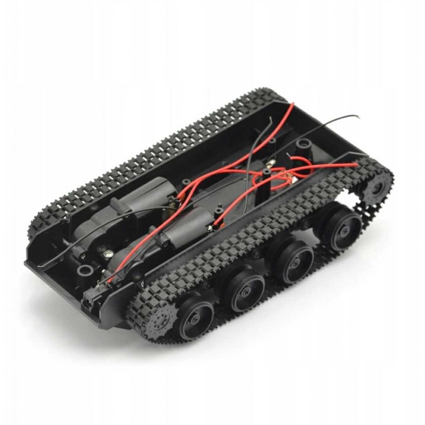Oem Lightly cushioned balancing tank - tracked chassis with cushioning and DC motor drive – 5