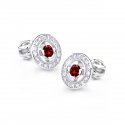 Beneto Glittery Heart Earrings AGUP1500S Beneto Glittery Heart Earrings AGUP1500S
