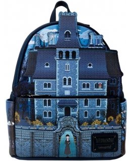 Loungefly Wednesday Nevermore Academy -reppu