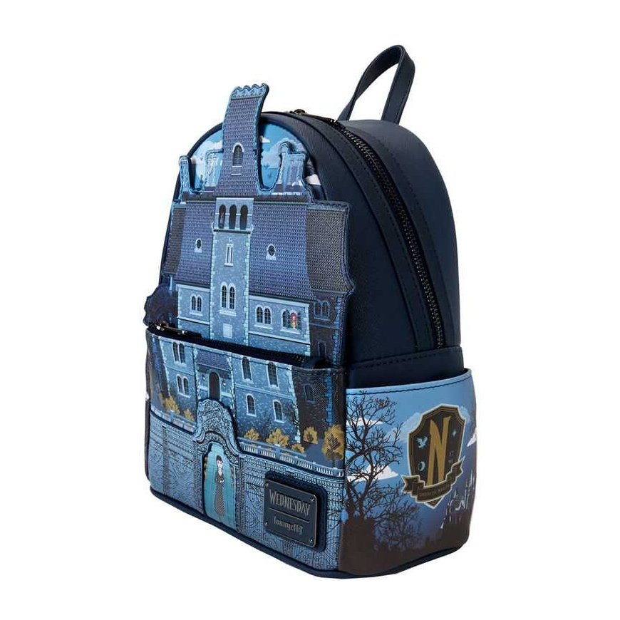 Loungefly Wednesday Nevermore Academy -reppu – 2